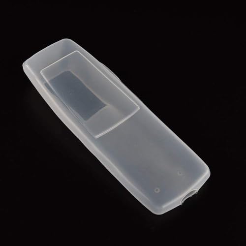 Image of Mshine Remote Protective Silicone Cover Translucent Silicone Anti-Slip, Dust Waterproof Scratch-Resistant Protection Universal Flexible Fit for AC Remote Cover (Small) (16Cm x 5cm) Pack of 1