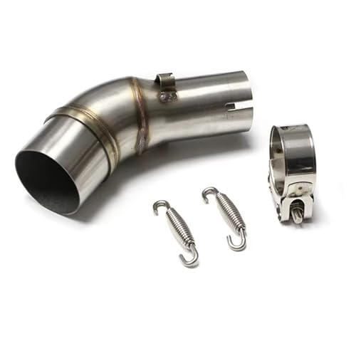 Tuyau intermediaire d'echappement moto 51 mm pour remplacer silencieux YZF R3 MT03