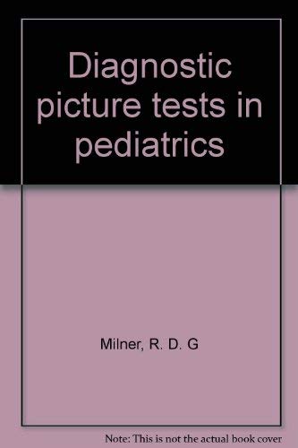 Diagnostic picture tests in pediatrics 0815159188 Book Cover