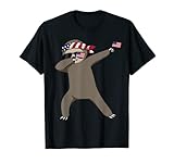 Photo Gallery american pride sloth usa lover dabbing divertente maglietta maglietta Photo Gallery american pride sloth usa lover dabbing divertente maglietta maglietta