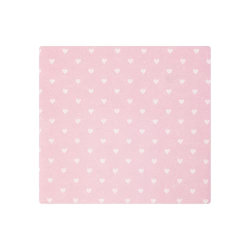Image of Hudson Baby Unisex Baby Cotton Polyester Flannel Receiving Blankets, Multi Color Girl Elephant, One Size