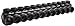 Morris Products 97880 Mountable Multi-Cable Connector, Insulated, Dual Entry, Black, 10 Ports, 3/8" Allen Hex, 750 - 250 Wire Range