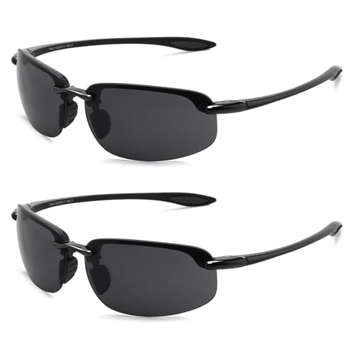Lunettes de soleil pour homme polarisées course à pied conduite UV400