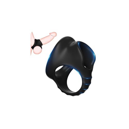 Penisringe & Hodenringe für den Mann - Premium Stretch Cockring für Männer Penies Ring für Sex, Dickring für längeren Spaß beim Sex, Als Penis- und Hodenring Ring