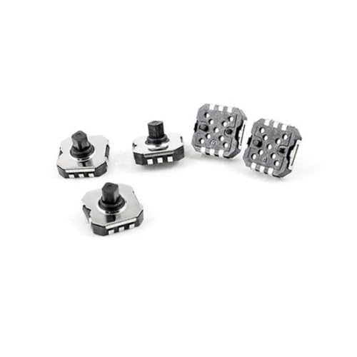Bouton-Poussoir momentané 5 voies SMD - Commande précise 6 broches 7x7mm pour circuits électroniques