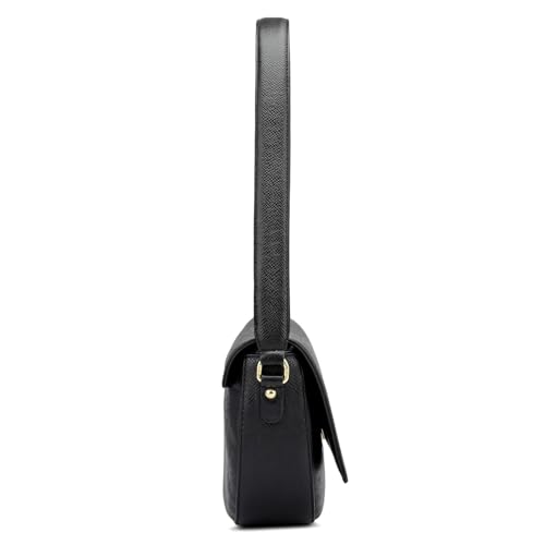 Image of Da Milano Small Leather Shoulder Bag (LB-OR-3027)