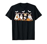 Photo Gallery carino corgi cani fantasma mummia strega spettrale halloween boo maglietta Photo Gallery carino corgi cani fantasma mummia strega spettrale halloween boo maglietta