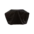 Nexgrill Premium 56" Gas Grill Cover, Water-Resistant Heavy Duty Polyester, Adjustable Straps, Built-in Pouch, Designed for 720-1012, 720-0925 and Standard 3 & 4-Burner BBQ Grills - 700-20143