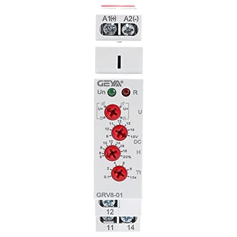 GEYA Adjustable Voltage Protection Relay GRV8-01 Cover
