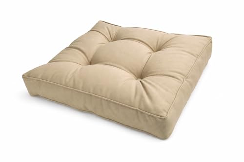 POKAR Coussin de Jardin d'Assise 50x50x10 cm | Imperméable et Déperlant | Galette de Chaise pour Fauteuil Rotin et Salon de Jardin | Intérieur et Extérieur |...