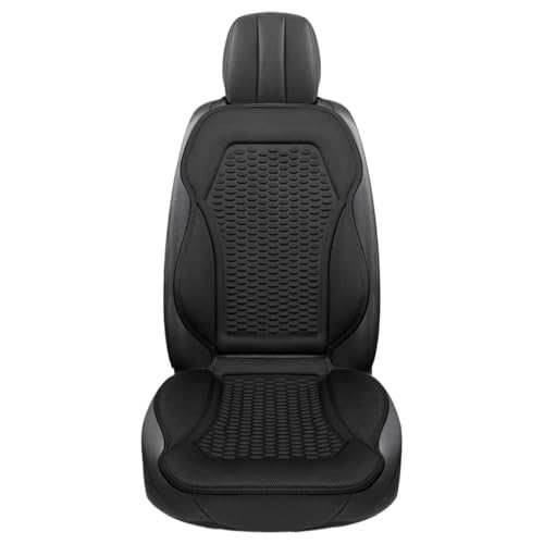 Funda de asiento de coche refrescante con protector ergonómico antideslizante de verano