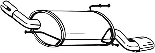 Preisvergleich Produktbild BOSAL 185-621 Endschalldämpfer