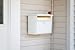 Architectural Mailboxes MailSafe™ Locking, Wall-Mounted Mailbox for Outside, Rust-Resistant Plastic & Aluminum Metal Small Mail Box with Lock and Key Drop Box, White
