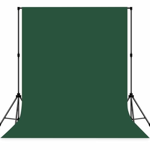 Fondo Fotográfico Tela Verde Profundo 8x10ft Sin Costuras miniatura 1