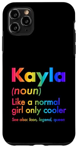Kayla Like A Normal Girl Only Cooler Queen ���O �X�}�z�P�[�X iPhone 11 Pro Max �p