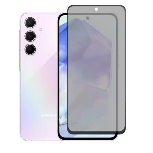 Película Privacidade Anti Espionagem Compatível Com Samsung Galaxy A55 5G Tela de 6.6 Polegadas - (Hard Glass Store)