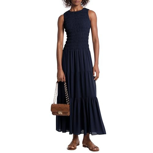 Image of Michael Kors Women's Smocked Tank Dress