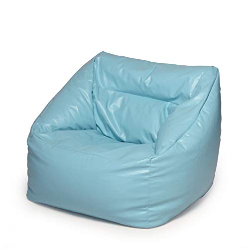 DFHXALH Sillón Puff Clásico Resistente al Agua, Sillón Puff Clásico con Paneles, para Interior y Exterior (Color: Azul, Talla: Única)