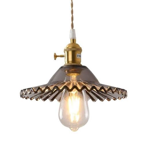 Plafonnier en verre design industriel créatif luminaire haut de gamme