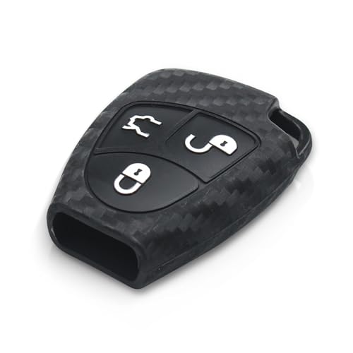 Etui clés télécommande silicone Benz W213 CLK C180 E200 coque - 6