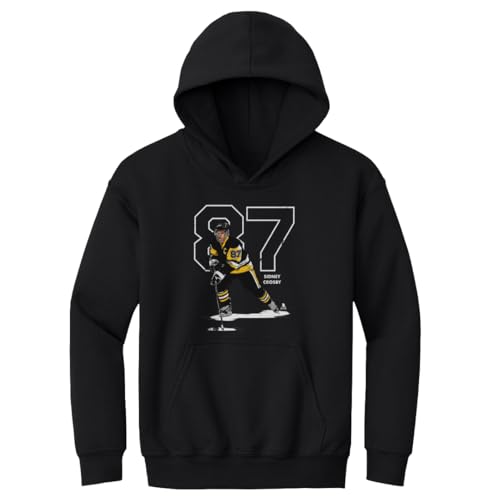 500 LEVEL Sidney Crosby Kids Hoodie - Sidney Crosby Outline