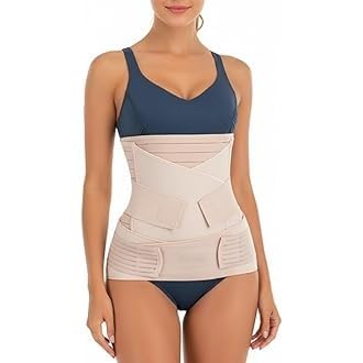 3 in 1 Postpartum Recovery Belt for Women – After Delivery Belly Wrap & C-Section Support Belt – Adjustable Tummy, Waist & Pelvic Support (Free Size, Black)-picture-32