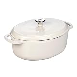 Lodge Oval 7-qt Oyster White