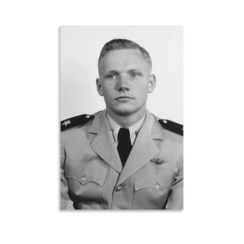 Poster Neil Armstrong idée cadeau originale pour amateurs d'astronomie et art moderne