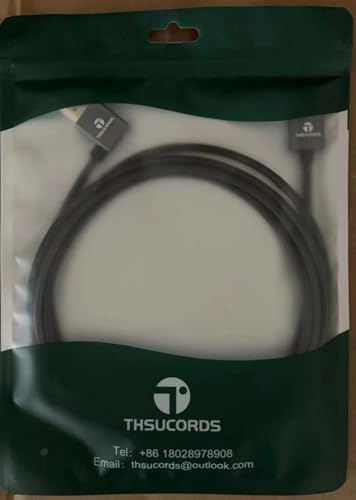 Thsucords 超薄型8K HDMI 2.1 90度L字 左向きケーブル 2M HD-216-2.0M-R の商品画像 7