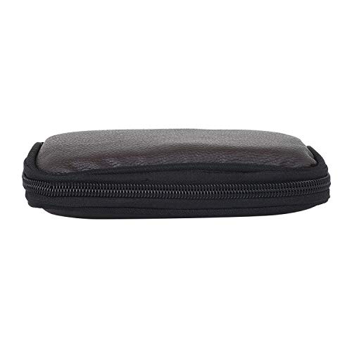 Image of WD HDD Hard Case /Cover /Pouch for 2.5 inch Portable Hard Drive (for Seagate, Toshiba, WD, Sony, Transcend, Lenovo, Adata) (Brown Leather)