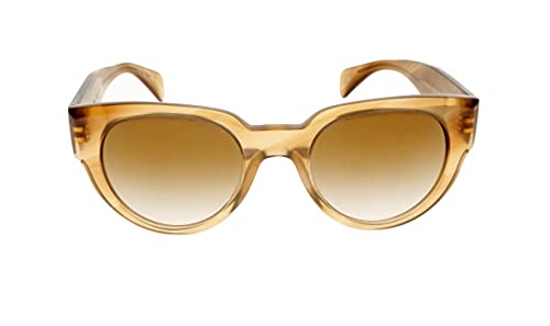 Paul Smith KEASDEN PM8247SU - 14366U Sunglasses Matte Striped Brown Frame 51mm w/ Brown Fade Lens2