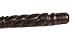Fine Handcrafted Solid Wood Magic Wand for Witches and Wizards, The Passionate Dark Brown