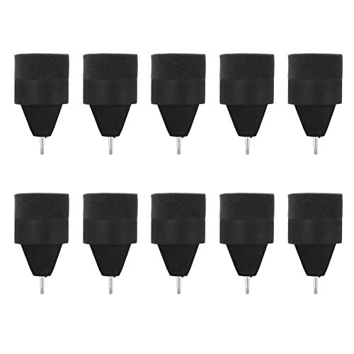 Topyond Foam Arrow Tips 10 Pack Soft Sponge Arrowheads Safe Impact Absorbing Practice Tips for Archery Combat Games Outdoor CS Shooting Supplies