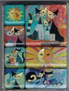 Aimant épingle Chat Rosina Wachtmeister Fridolin - Neuf, Origine Allemagne