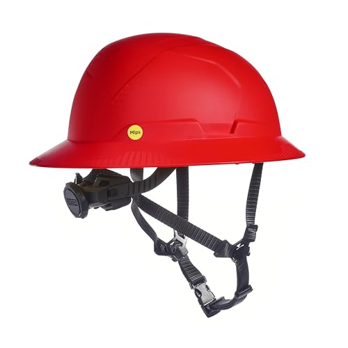 Casque MSA V-Gard H2 rouge pour la sécurité des chantiers de construction - 7