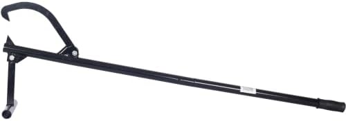LuckyNote Metal TimberJack Triple Thick Log Lifter Heavy-Duty Log Jack 48"