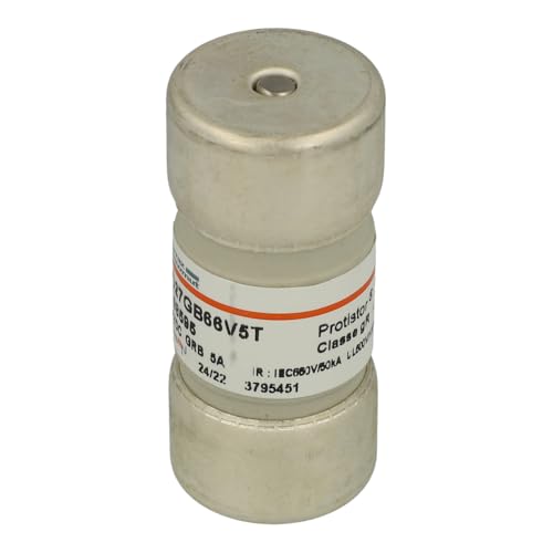 T098595J | T098595 | FD27GB66V5T | MERSEN (FERRAZ) Cylindrical Fuse-Link GR (GRB) 660VDC 27X60, 5A with Striker