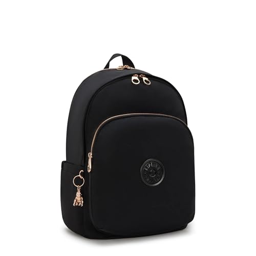 Kipling Delia Medium Backpack Blck Rose Spice3