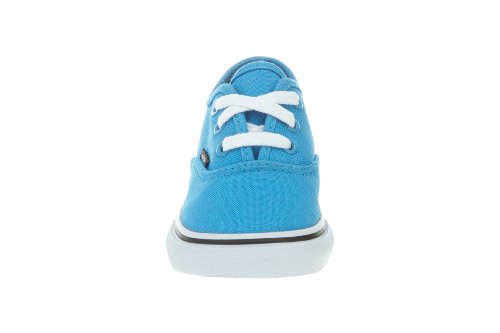 Image of Vans Girl's Fashion Sports Canvas Trainer, Malibu Blue Black, 7.5 us