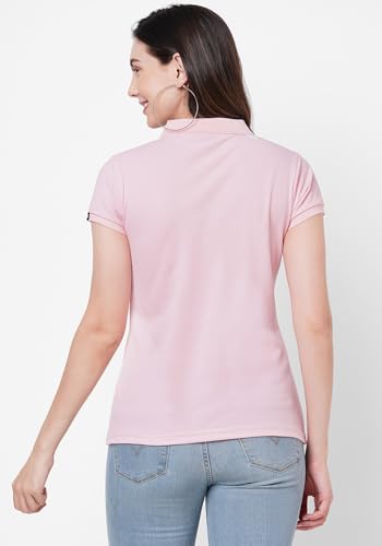 Image of Wear Your Opinion Womens Polo Collar Neck T-Shirt Top (Design: Solid)