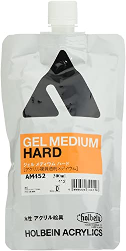 Holbein Akurira 300ml gel medium hard Refill AM452
