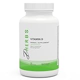 Dherbs Vitamin D, 100-Count Bottle