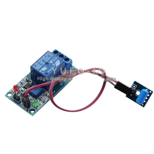 Normally Closed Vibration Sensor Module Plus Relay Module 2-in-1 Module Alarm Triggered Vibration Module