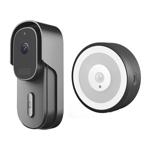 Sonnette vidéo pour maison intelligente et caméra étanche extérieure 1080P