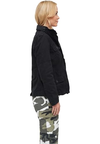 Brandit Women Britannia Jacket, Farbe: black, Größe: M