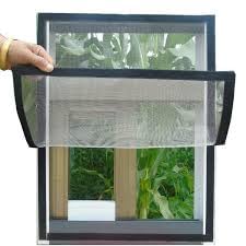 Customizable Mosquito Net for Window | Colour Ivory | Size 5 ft x 4 Feet | Pre Stitched Customized Window Net for Home Office Balcony | DIY Fit Durable Fiberglass Mesh Screen for Windows-image-12