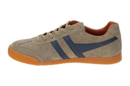 Image of Gola Equipe Suede - Sneakers for Men - Contrasting Wingflash - Heel Return - Durable Cupsole - Low Silhouette