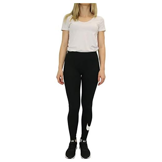 Nike Club Logo2 Pantalón, Mujer, Multicolor (Black/White), M