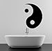 (42x60 cm) Vinile Da parete, Decalcomania Yin e Yang Simbolo / Taoismo Taoismo Decorazione D'interni Adesivo / Filosofia per Formazione Di Yoga FAI-DA-TE da parete + Gratis Casuale decalcomania Regalo