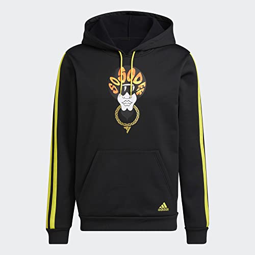 Adidas Trae sweat noir avec capuche ajustable et coupe athlétique taille SM